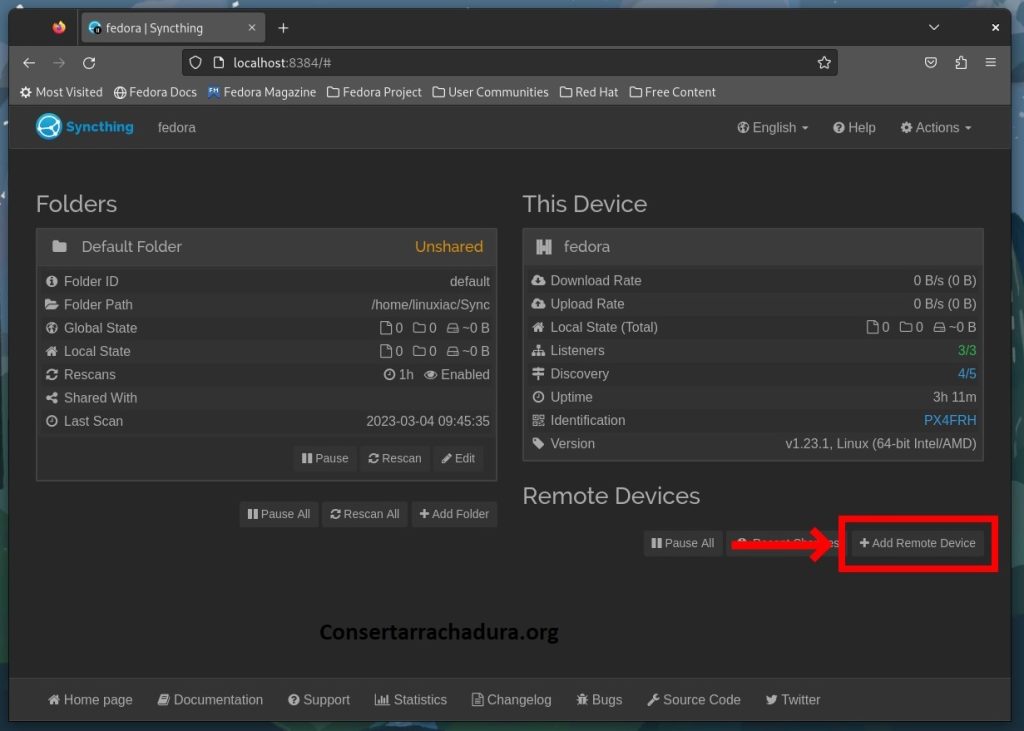 Syncthing Keygen